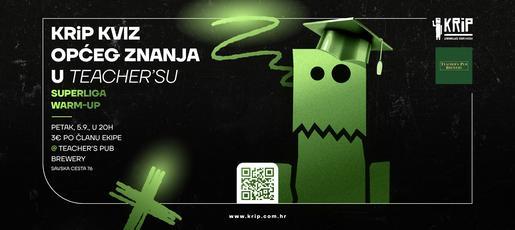 KRiP kviz općeg znanja @Teacher's - svaki petak