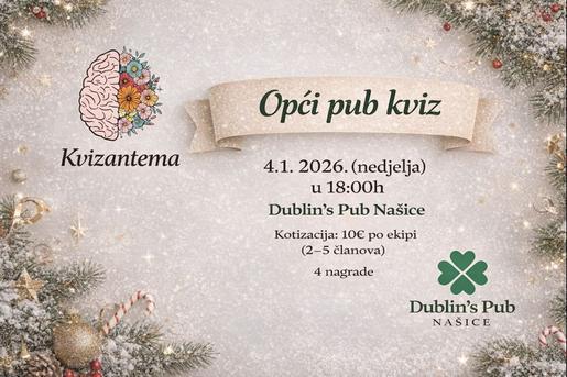 Kvizantema opći pub kviz - Našice