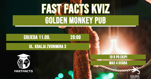 Kviz u Golden Monkey Pubu