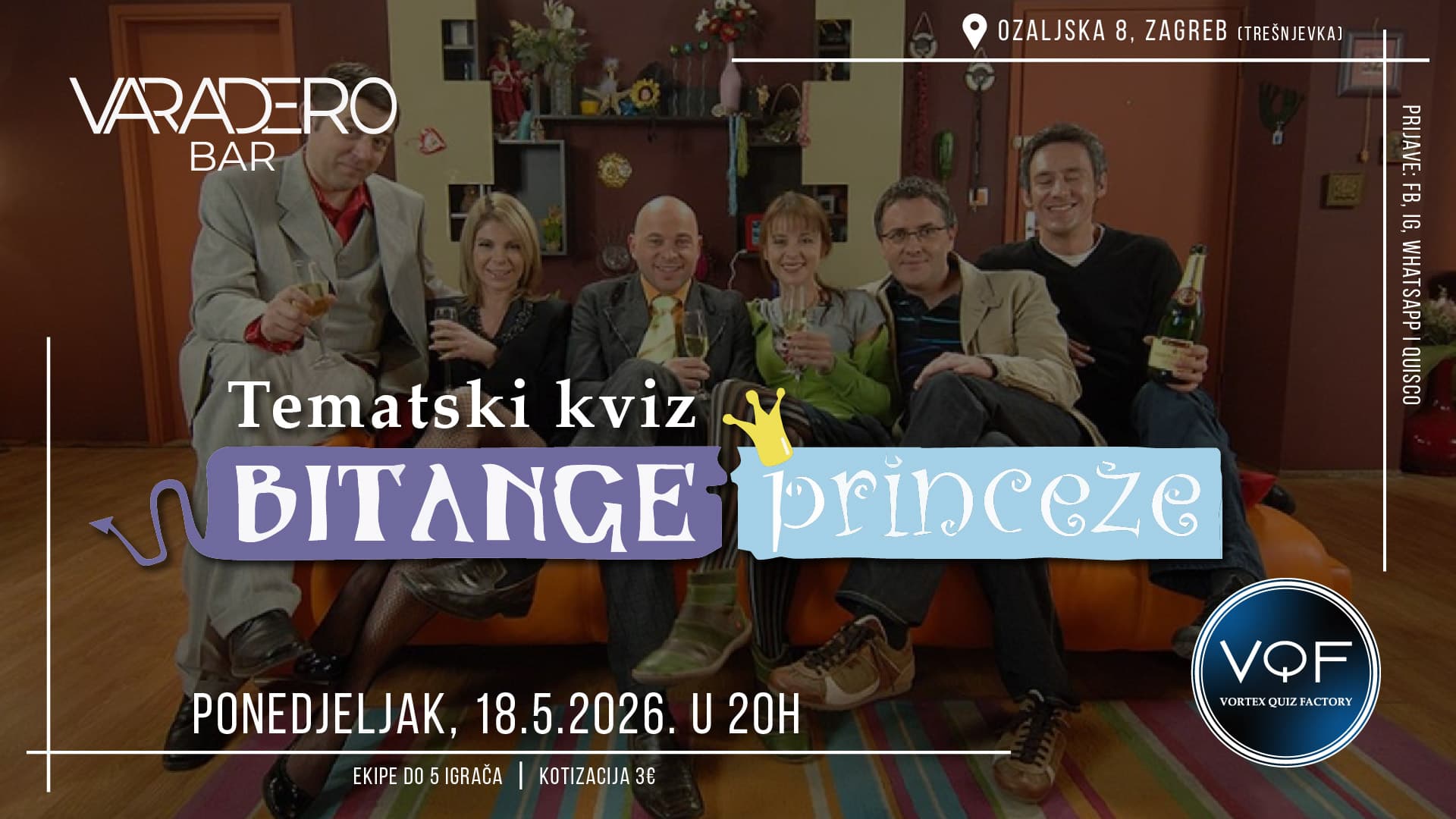 Tematski kviz: Bitange i princeze