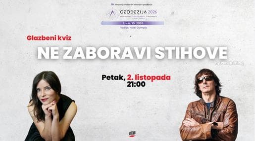 „Ne zaboravi stihove” kviz na Simpoziju ovlaštenih inženjera geodezije Republike Hrvatske 💃🏼🕺🏻🎙️🎶