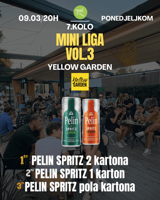 Kvizaljka u Yellow Gardenu