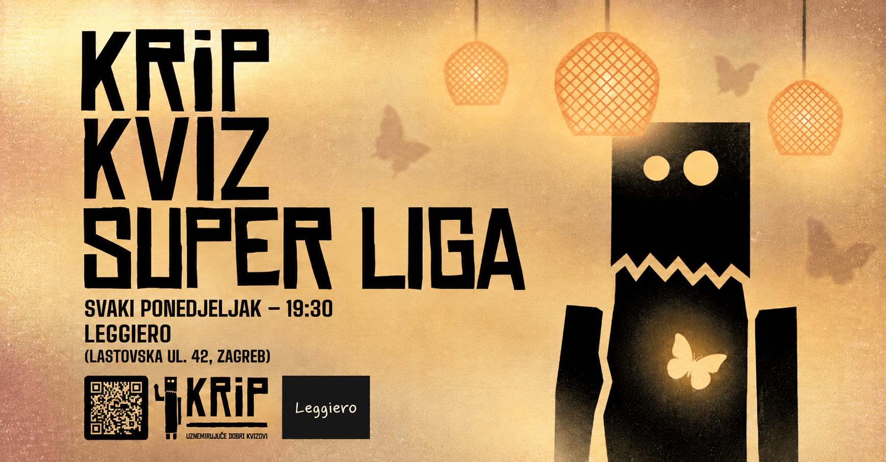 SUPERLIGA - KRiP kviz općeg znanja @Leggiero Savica - svaki ponedjeljak
