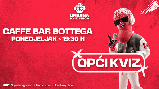 Opći kviz znanja by UKP - Bottega bar (Dubrava)