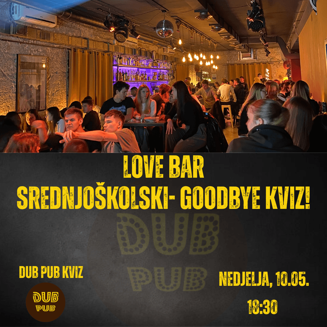 DUB PUB SREDNJOŠKOLSKI KVIZ