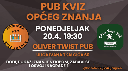 KVIZ U TKALČI ! (OPĆE ZNANJE)