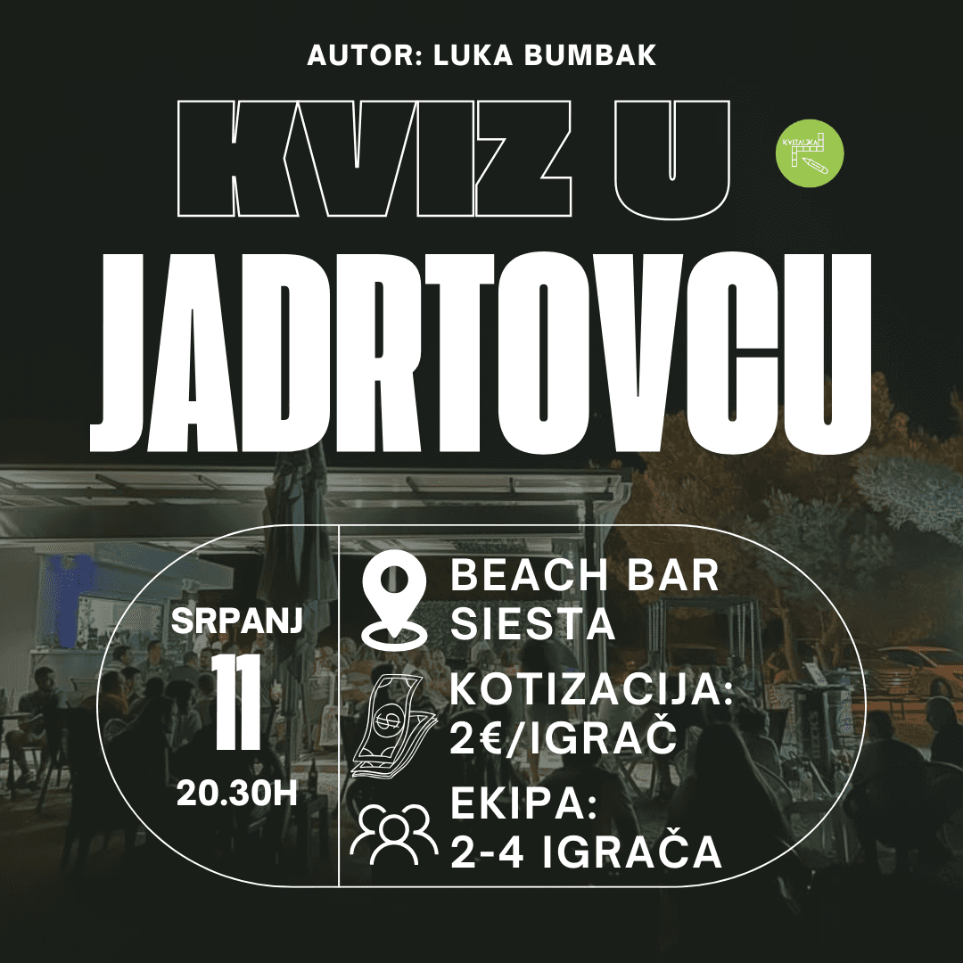 9. ljetni kviz u Jadrtovcu