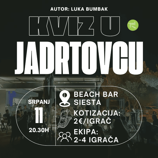 9. ljetni kviz u Jadrtovcu