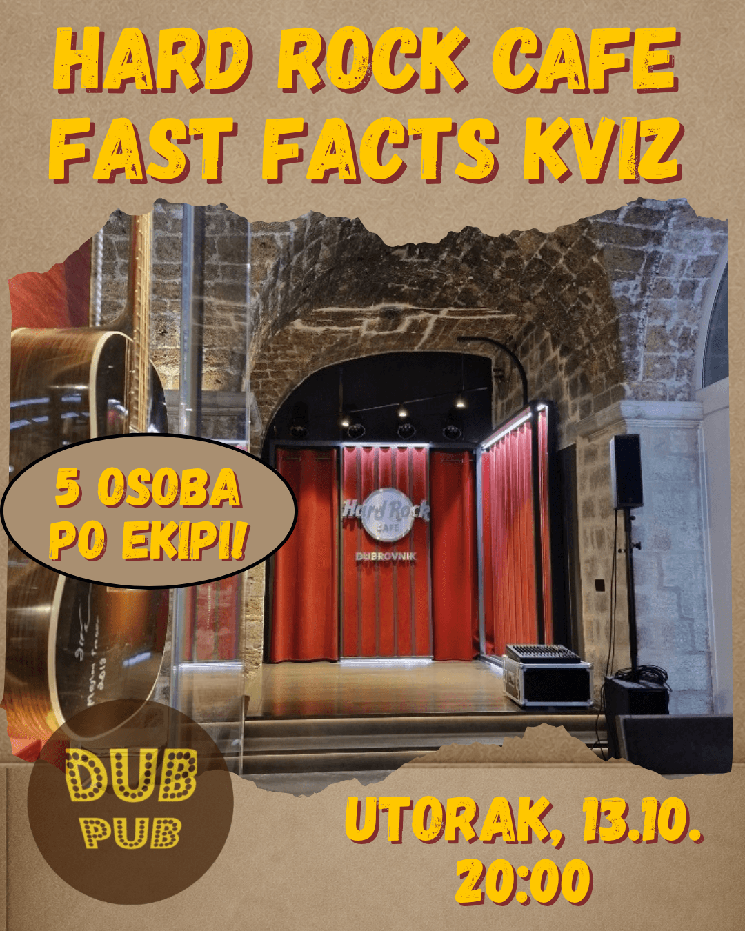 HARD ROCK FAST FACTS OPĆI KVIZ