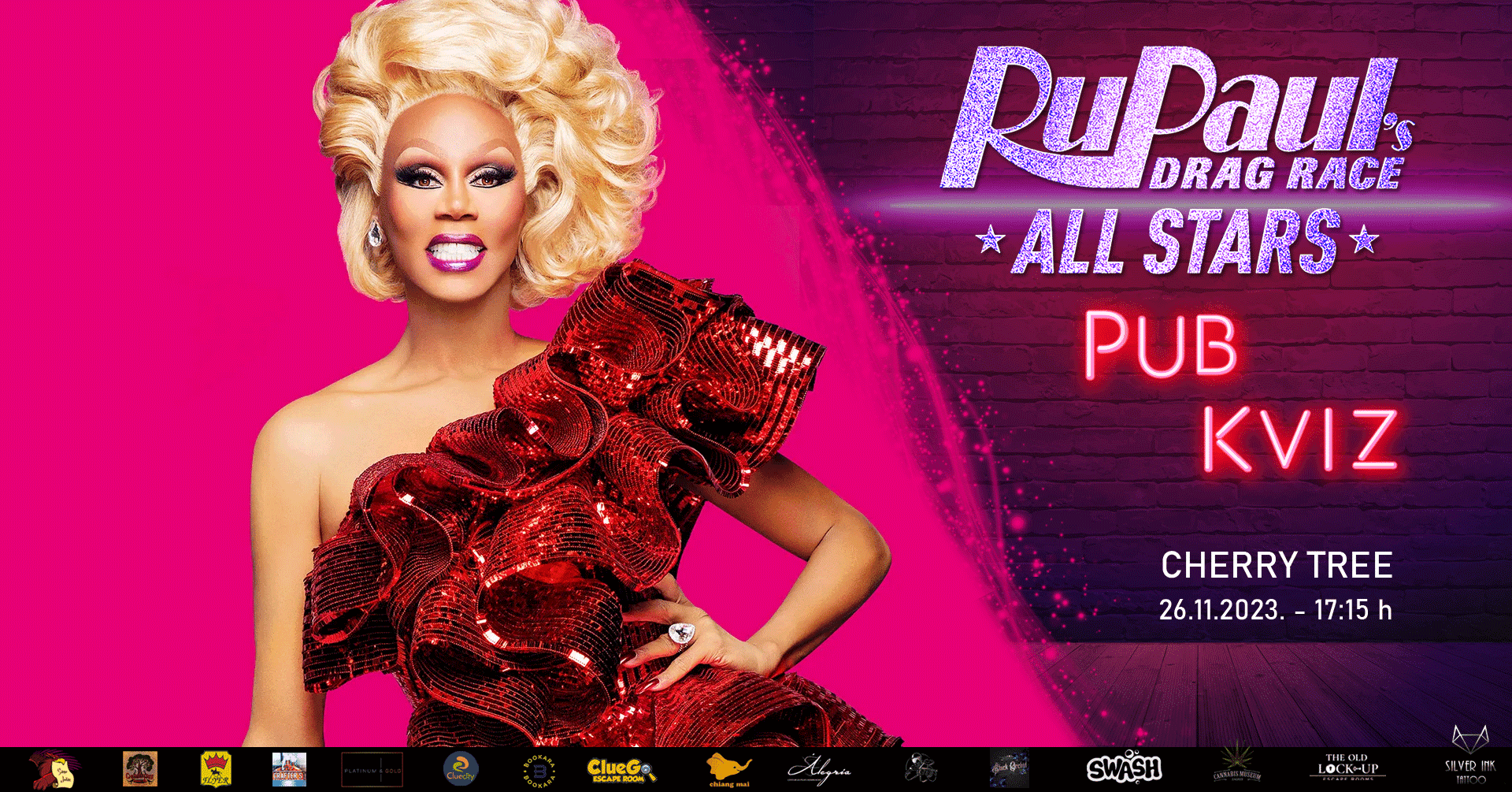 Ru Paul's Drag Race All Stars pub kviz