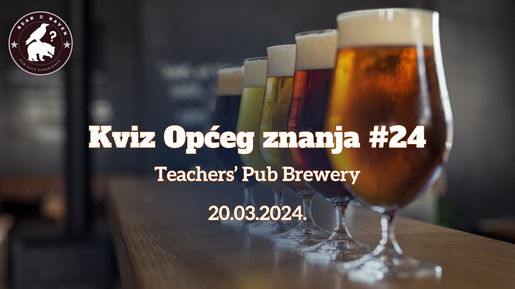 24.  Kviz Općeg Znanja by Bear&Raven