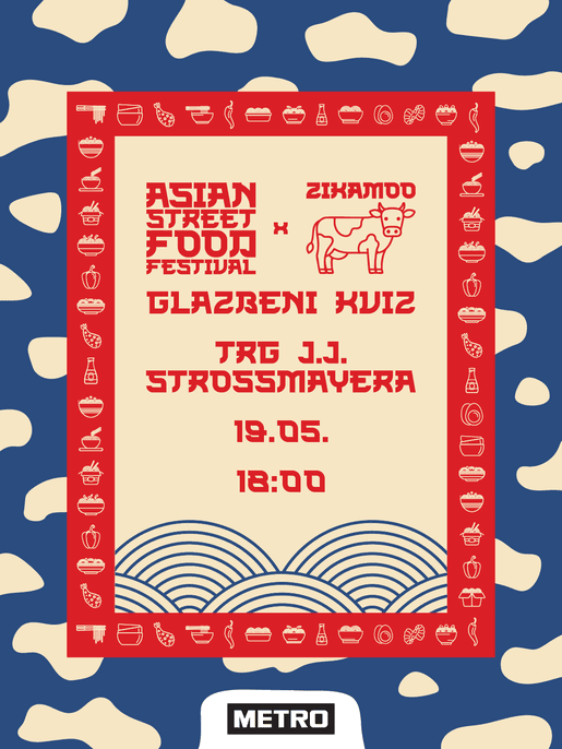 Zikamoo Glazbeni Kviz by Metro x Asian Street Food Festival
