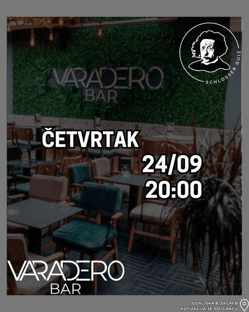 Schlosser Quiz u Varadero Baru