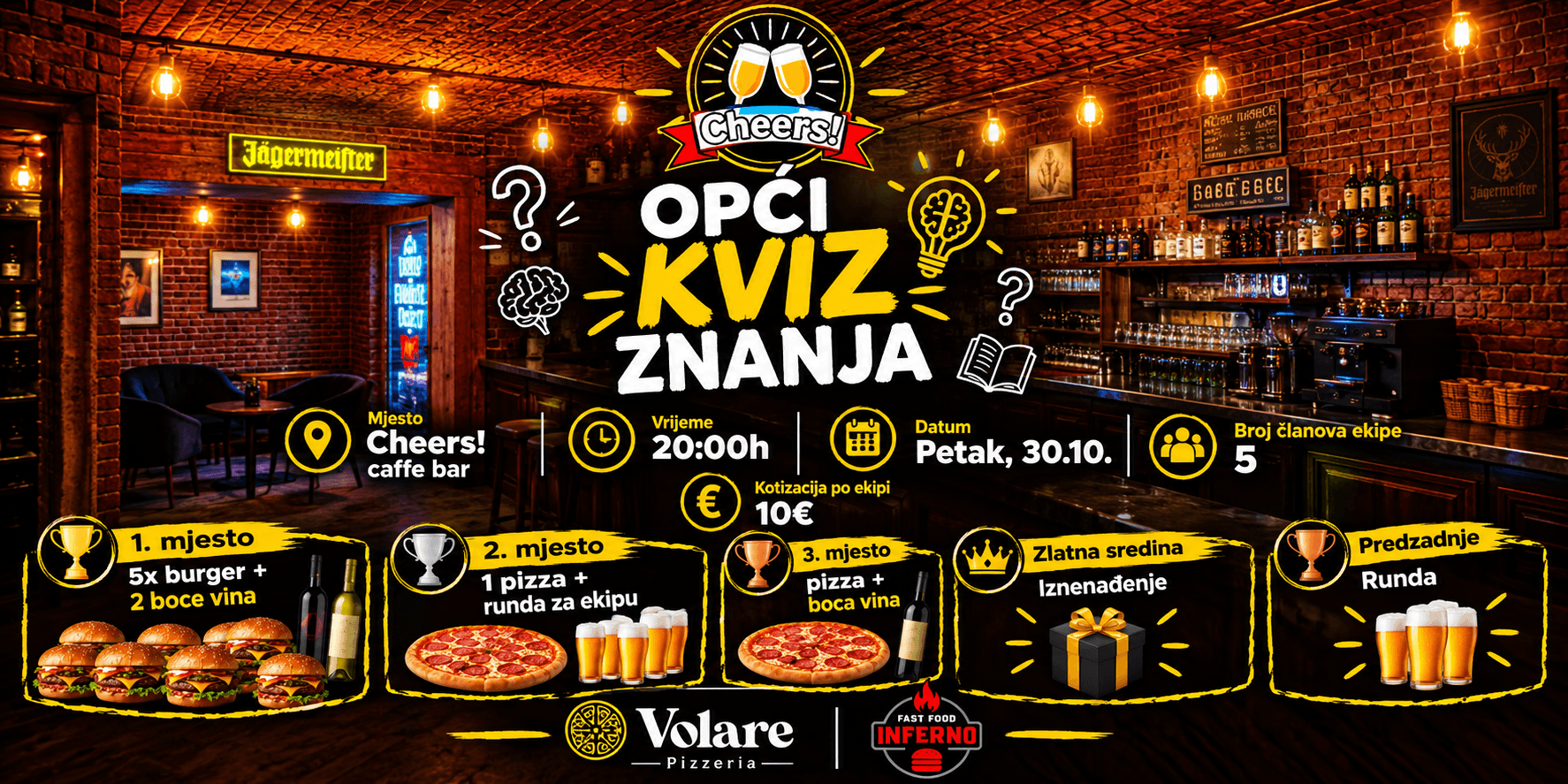 2. kolo KUTINSKE KVIZ LIGE