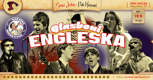 Glazbeni - Engleska pub kviz