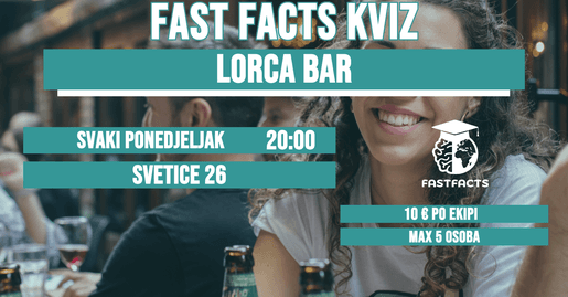 Kviz u LORCA Baru