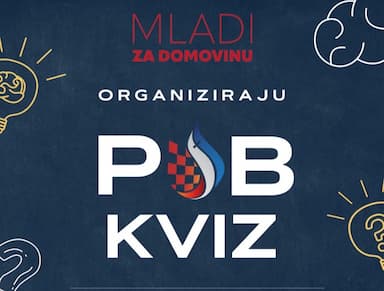 Pub-kviz - Mladi za domovinu