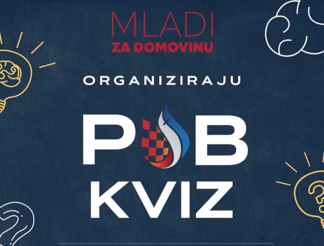 Pub-kviz - Mladi za domovinu