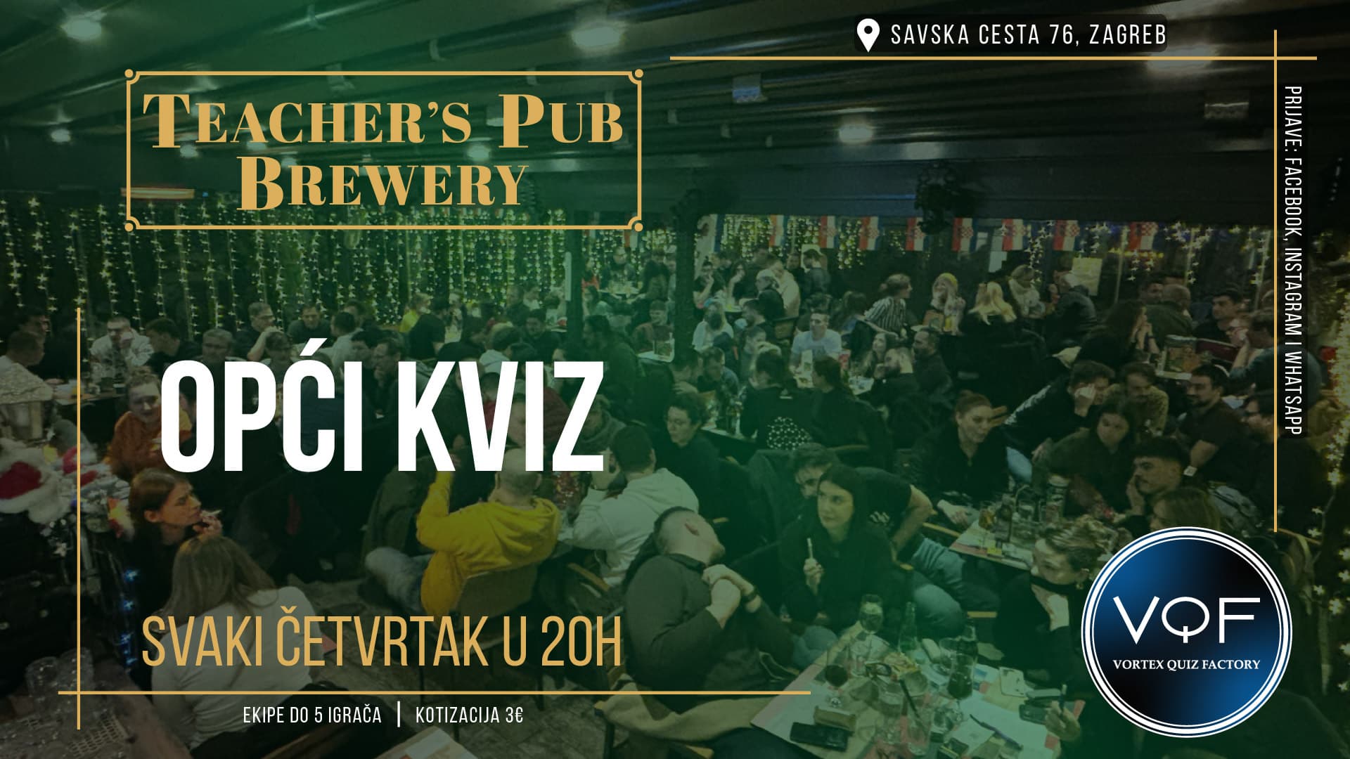 Kviz u Teachersu