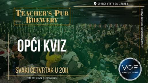 Kviz u Teachersu