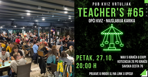 65. Vrtuljak u Teachersu - Najslabija karika