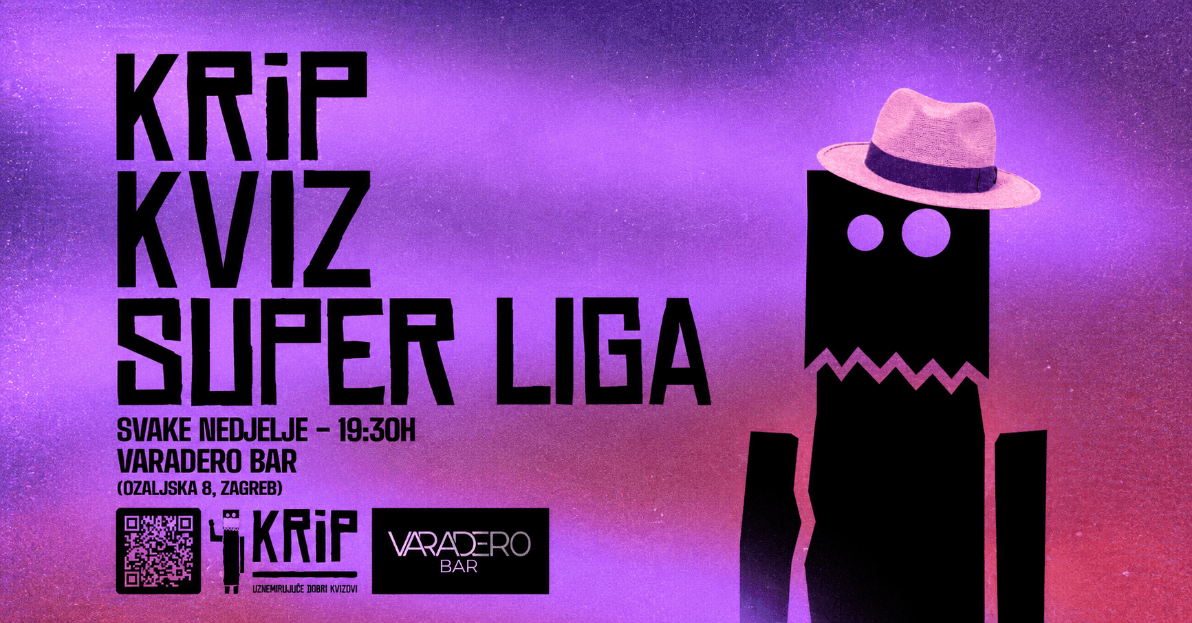 KRiP kviz općeg znanja @Varadero - svake nedjelje