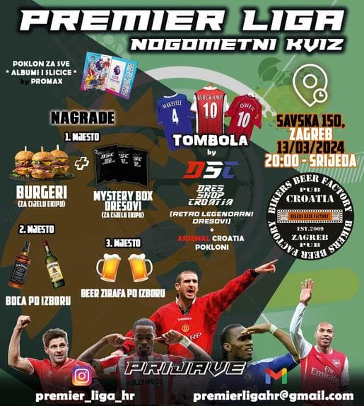 PREMIER LIGA KVIZ