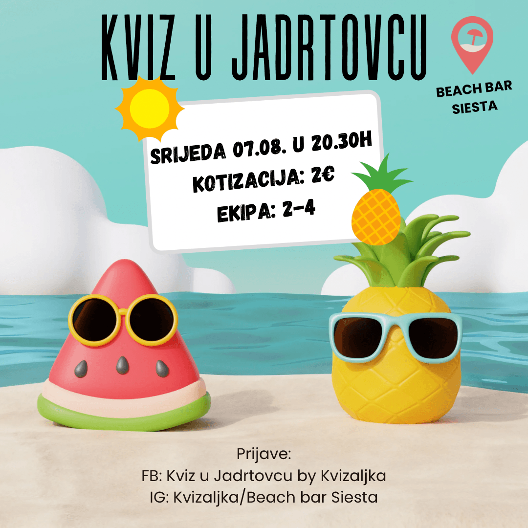 13. ljetni kviz u Jadrtovcu