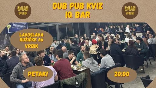 IQ BAR- DUB PUB KVIZ