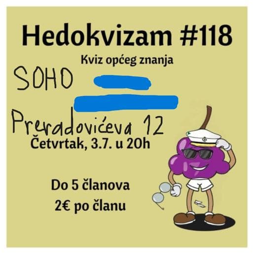 Hedokvizam #118❗️IZNIMNO U SOHO BAR & KITCHEN❗️