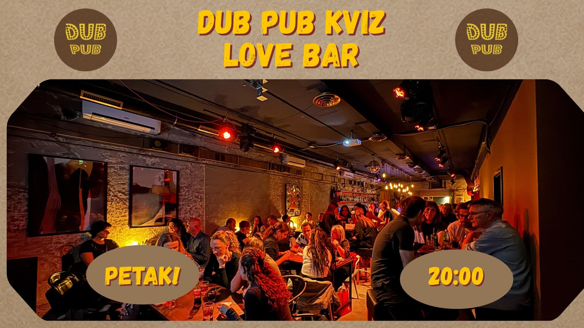 LOVE BAR - DUB PUB KVIZ