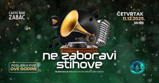 Ne zaboravi stihove kviz u Žapcu 🐸💃🏼🕺🏻🎙️🎶