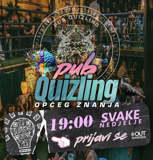OUT Garden pub kviz općeg znanja