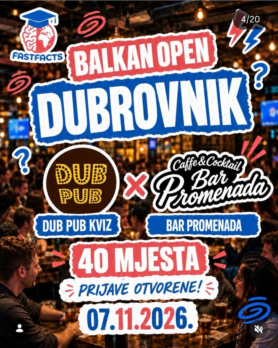 BALKAN OPEN/FAST FACTS OPĆI KVIZ