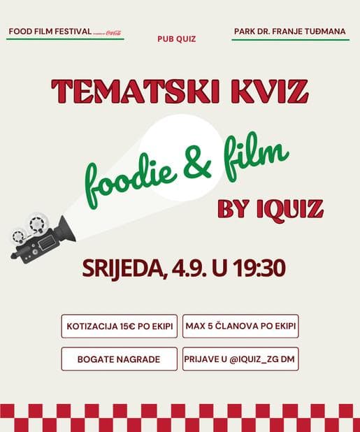 Foodie & Film IQuiz