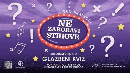 Ne zaboravi stihove u La Boumu