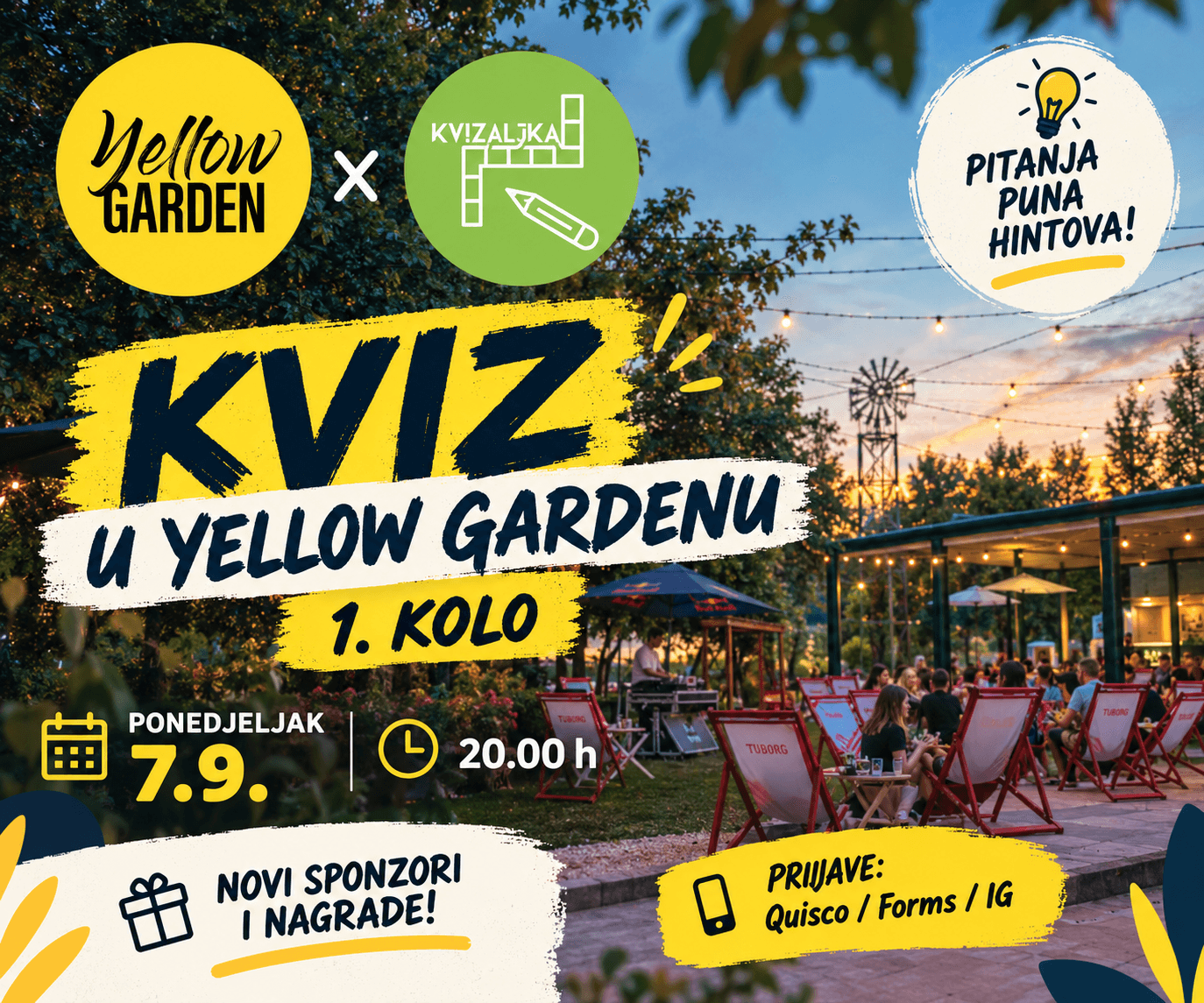 LIGA U YELLOW GARDENU - 1. KOLO