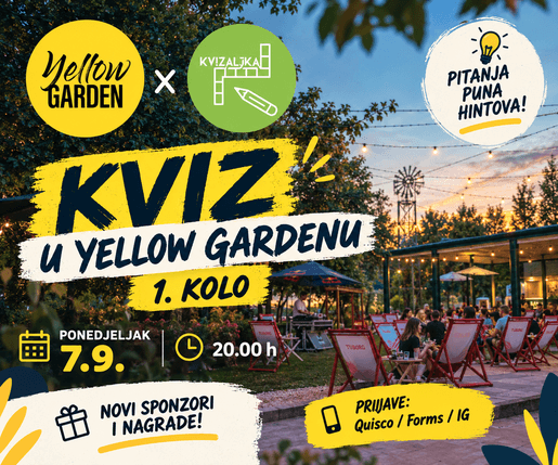 LIGA U YELLOW GARDENU - 1. KOLO