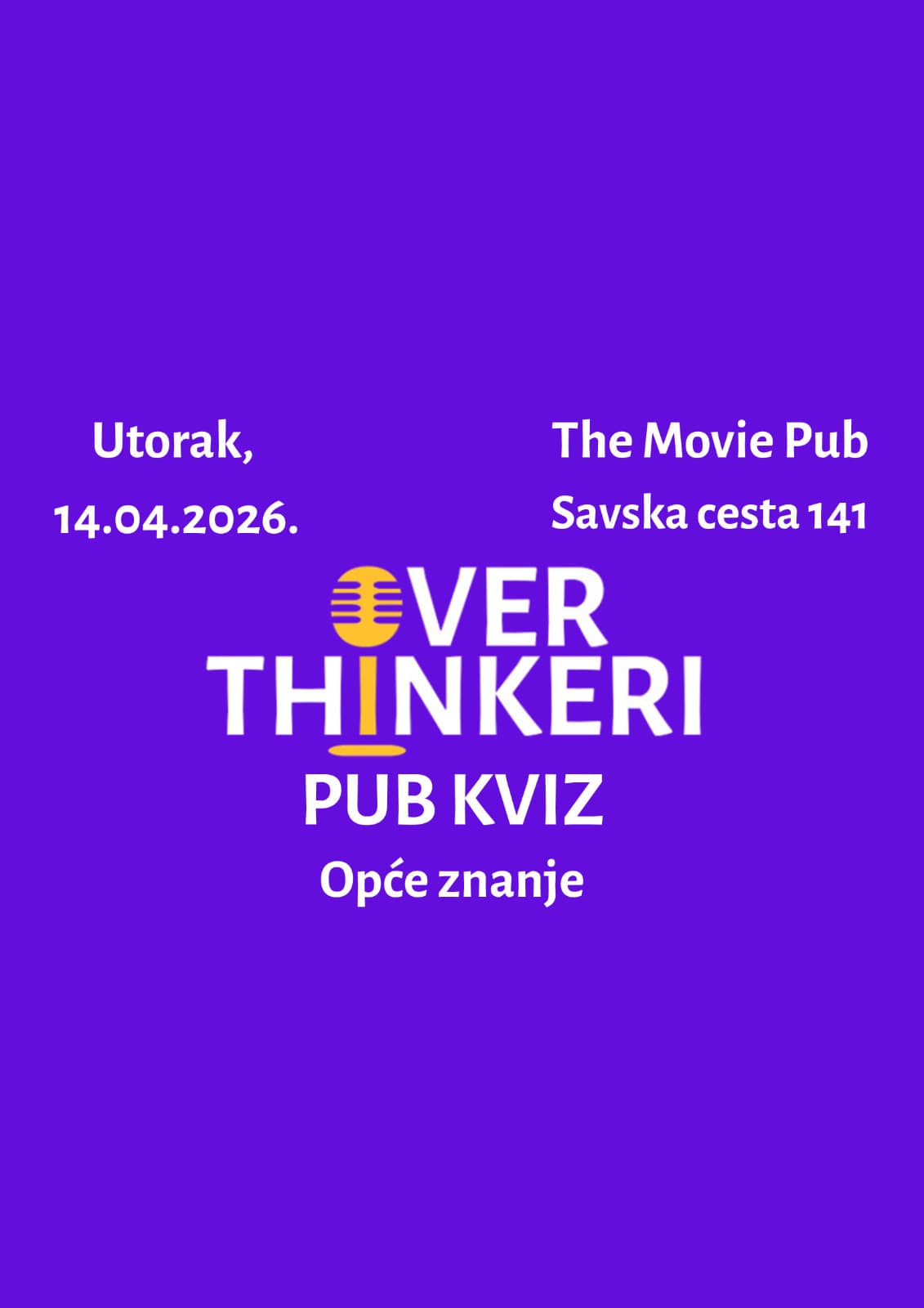 Overthinkeri kviz općeg znanja
