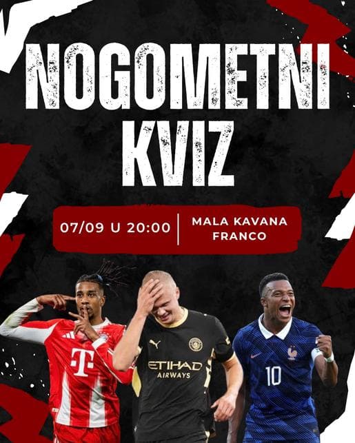 Nogometni kviz by Nogomet na kVARtu