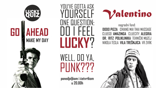 LUCKY QUIZ U VALENTINU