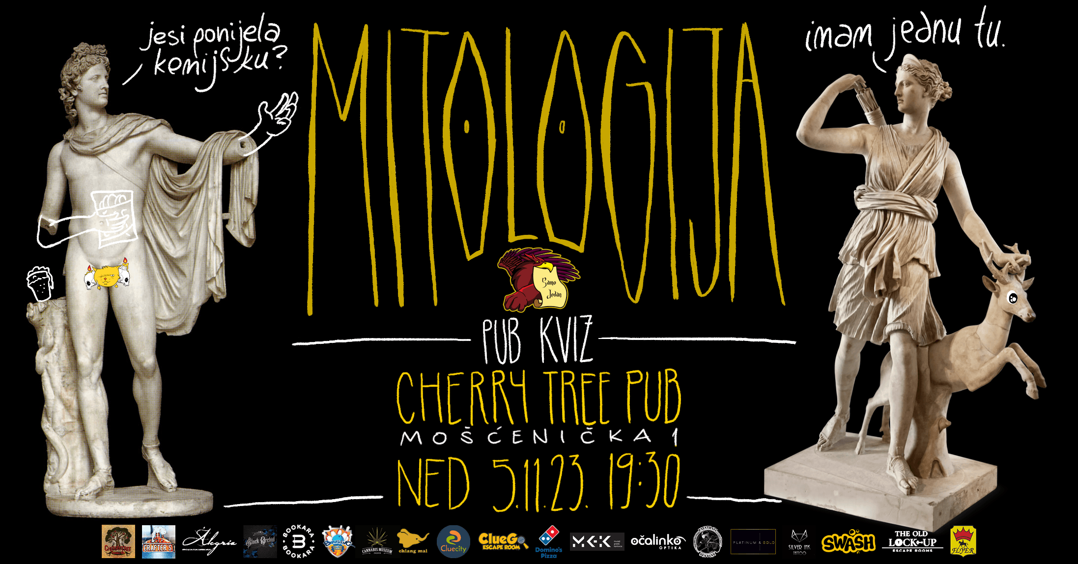 Mitologija pub kviz