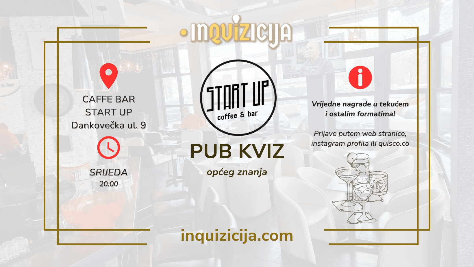Inquizicija u Start Up Baru - 15.5.2024.