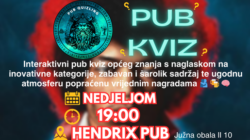 Pub Quizling u Hendrixu