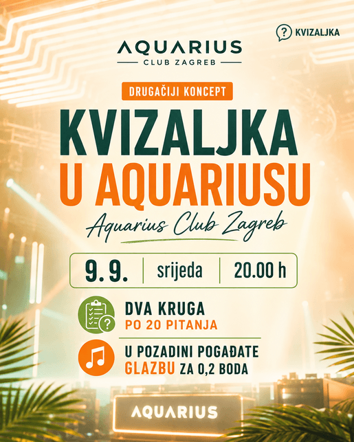 KVIZALJKA U AQUARIUSU (drugačiji koncept)