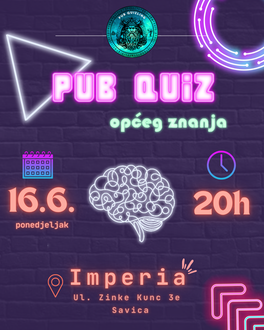 Opći kviz u Imperia Wine baru 🧠