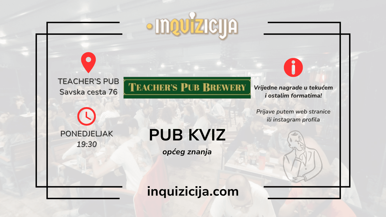 Inquizicija u Teacher's Pubu - 8. kolo lige - 18.11.2024.